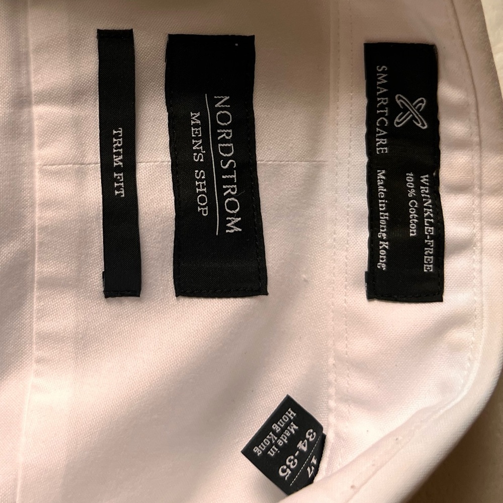 nordstrom men’s shop size 34 button downs shirt